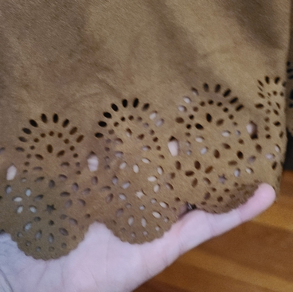 COMO Vintage Eyelet Dress- Size Large - Picture 3 of 6